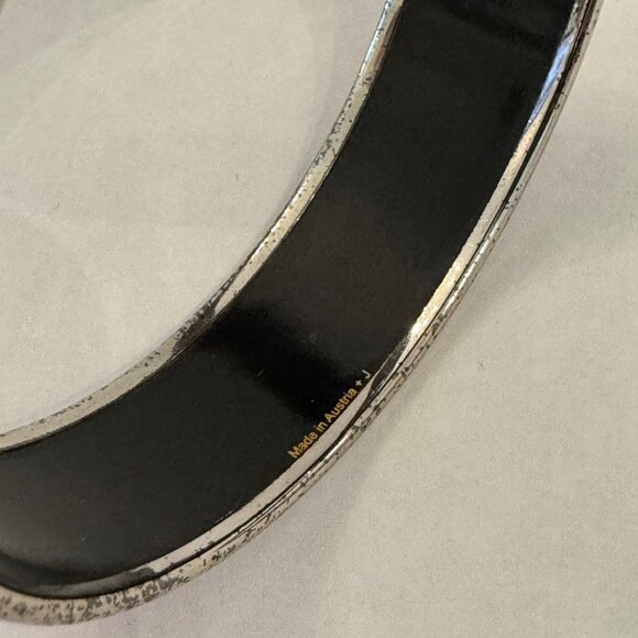 HERMES, Printed Enamel Bracelet Les Ponts de Paris - Picture 7 of 7